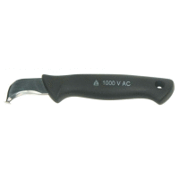 Odplášťovací nůž do 1000V, čepel s vodící ploškou (3375 nůž s kapkou)