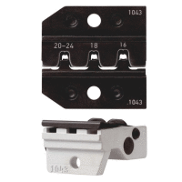 Lisovací čelisti s locatorem na Molex 2,5 KK HSG konektory pro průřezy 0,25-1,5mm2 pro kleště LK1