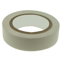 Elektroizolační páska samolepící PVC profesionální 0,19x15mm/20m, použití -10°C až +85°C, bílá