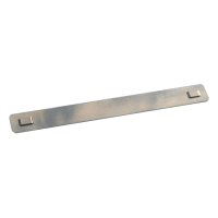 Identifikační štítek nerezový z oceli 316, rozměr 89x9,5mm, síla 0,25mm pro pásku VPST šíře 4,5mm