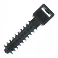 Kabelová příchytka hmoždinková do otvoru 9mm, pro pásku šíře max. 9,7mm (CH-9, VCZ9/50) černá