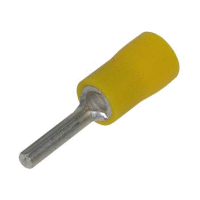 Kolík izolovaný, průřez 0,2-0,5mm2 / délka 10mm, izolace PVC