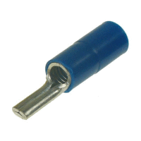 Kolík izolovaný, průřez 16mm2, délka 14mm, izolace PA, barva modrá