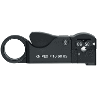 166005 KNIPEX nůž odplášťovací na koaxiální kabely RG 58, RG 59 a RG 62
