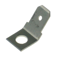 Nýtovací plochý kolík mosazný cínovaný, rozměr 6,3x0,8mm / M6 / 45° (průmyslové balení)