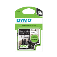 16958 DYMO samolepicí páska D1 flexibilní nylonová šíře 19mm, černá na bílé, návin 3,5m