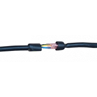 Spojka se smršťitelnou trubicí pro vícežilové kabely 5x1,5-2,5mm2 / průměr 9-24mm, délka 250mm