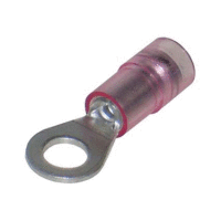 Oko izolované, průřez 0,5-1,5mm2 / M10 / šíře 18mm, izolace PA, dle normy UL, double crimp