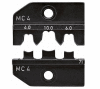 974971 KNIPEX čelisti k LK1 na solární konektory Multi-Contact MC4, pro průřezy 4-10mm2 (624119330)