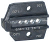 974960 KNIPEX čelisti k LK1 na soustružené kontakty HTS a Harting, pro průřezy 0,14-4mm2