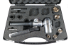 01643 ALFRA ruční hydraulický prostřihovací nástroj úhlový, kufr s razníky M16-M40 pro nerez
