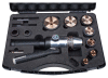 01654 ALFRA ruční hydraulický prostřihovací nástroj přímý, kufr s razníky M16-M63 pro nerez