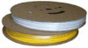 Smršťovací trubice 2:1 samozhášivá, bezhalogenová, průměr 3,2/1,6mm UL žlutá pro tisk plochá (50m)