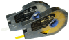 3476A080 kazeta se smršťovací bužírkou 3,2/1,6mm, návin 5m, barva žlutá