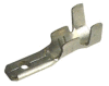 Mosazný kolík cínovaný, průřez 0,5-1,5mm2 / 2,8x0,8mm / síla materiálu 0,4mm (PK1,5-M308-V)