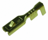 Mosazná objímka s jazýčkem, průřez 0,5-1,0mm2 / 2,8x0,5mm (PKS1,5-F305)