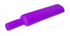 Smršťovací trubice 4:1 tenkostěnná, rozměr před/po smrštění 8,0/2,0mm barva fialová (10m/50m)