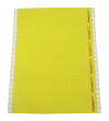 Arch s etiketami bílá / žlutá, rozměr 15,0x4,7mm / 792 etiket na A4