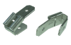 Plochý rozvaděč mosazný, cínovaný 6,3x0,8mm s prolisem (3838.60, PK-R608C-V)