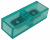 Plochý rozvaděč izolovaný 6,3x0,8mm PVC, 2-póly (Klauke 800/1)