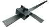 Metrické pravítko k pákovým nůžkám na DIN lišty RC200