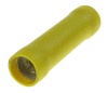 Lisovací spojka CU izolovaná sériová, průřez 4,0-6,0mm2, délka 31,5mm, pro mechanické zatížení, PVC