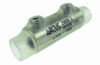 Šroubová spojka izolovaná se 2 inbusy na AL/CU vodiče RM 6-25mm2, RE 6-35mm2 do 1kV, 8Nm, max. 7,3mm