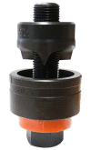 01718 ALFRA TriCut prostřihovací čelisti 43,2mm do plechu max.3mm (M + R + šroub s ložiskem 19,0x75)
