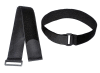 Páska svazkovací se suchým zipem, šíře 30mm, délka 400mm, barva černá (po 10ks)