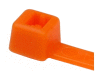 Vázací páska do 8kg, rozměr 2,5x200mm, barva oranžová