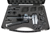 00000 ALFRA ruční hydraulický prostřihovací nástroj úhlový, kufr s razníky Pg9-Pg21+30,5mm STANDARD