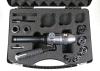 00000 ALFRA ruční hydraulický prostřihovací nástroj přímý, kufr s razníky Pg9-Pg21+30,5mm STANDARD
