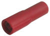 Objímka plochá celoizolovaná, průřez 0,5-1,5mm2 / 2,8x0,5mm PVC (RF-F305P)
